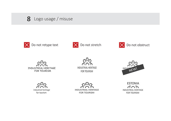 Logo ja alamlogo kujundamine Eesti-Läti tööstuspärand turismis näitel Logo ja alamlogo kujundamine Eesti-Läti tööstuspärand turismis näitel